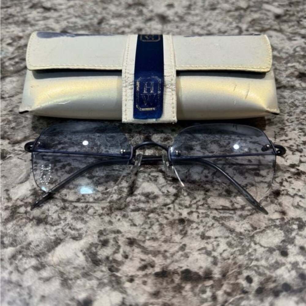 HW Blue Glasses with Case